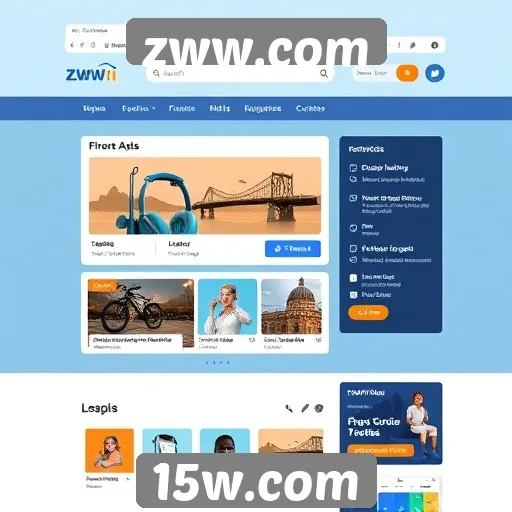 Interface do usuário no site zww.com é intuitiva